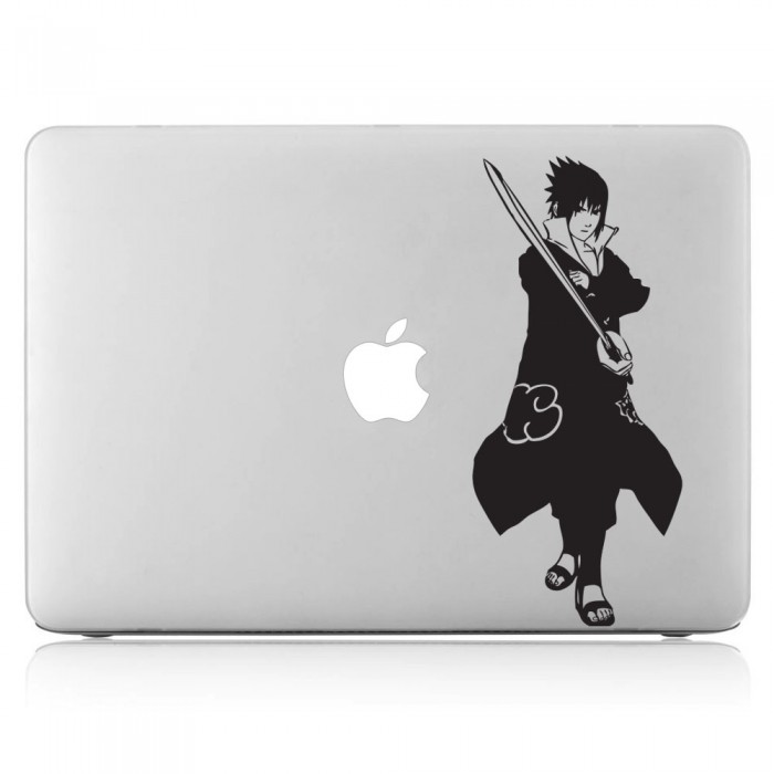 Naruto Shippuden Sasuke Laptop / Macbook Vinyl Decal Sticker (DM-0141)